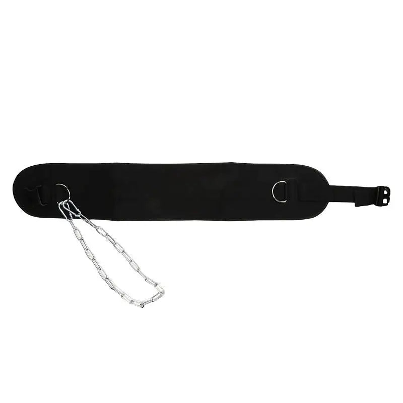 Pull up weight carrying fitness belt for men, squat horizontal bar, waist protection, back muscle strength training belt