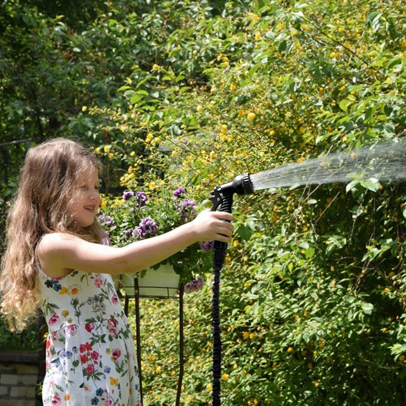 Expandable Magic Hose, High-Pressure Car Wash, 7Water Spraying Functions, Water Gun, Home Garden Watering Hose garden hose