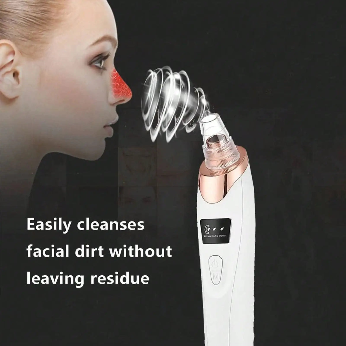 USB Rechargeable Facial Pore Cleanser and Exfoliator