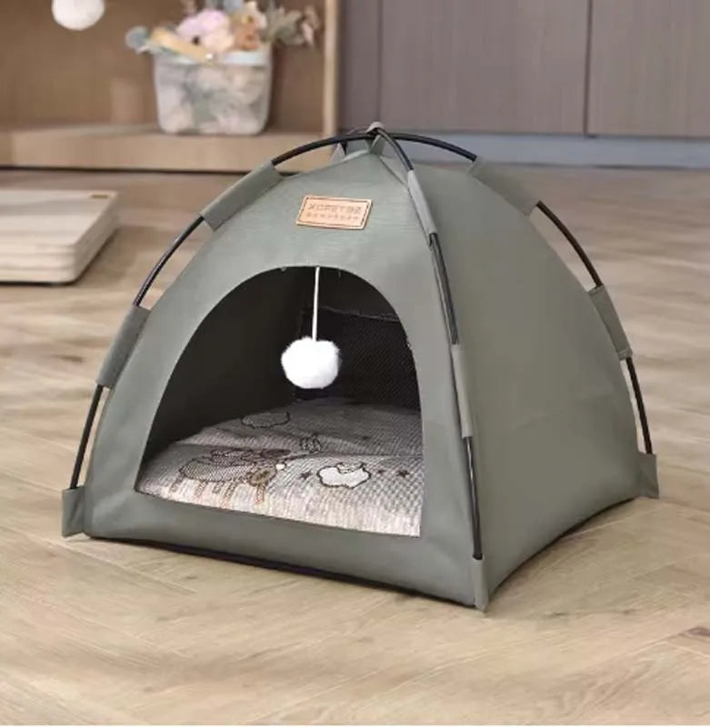 Pet tent that's comfortable, breathable, scratch-resistant, universal in all seasons