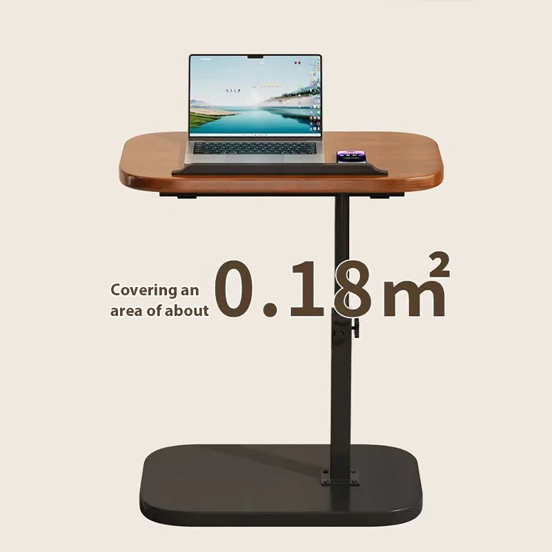 Dormitory Bedside Table Household foldable Mobile Lift Computer Desk Portable livingroom side table Bedroom Lazy Laptop Desk ﻿