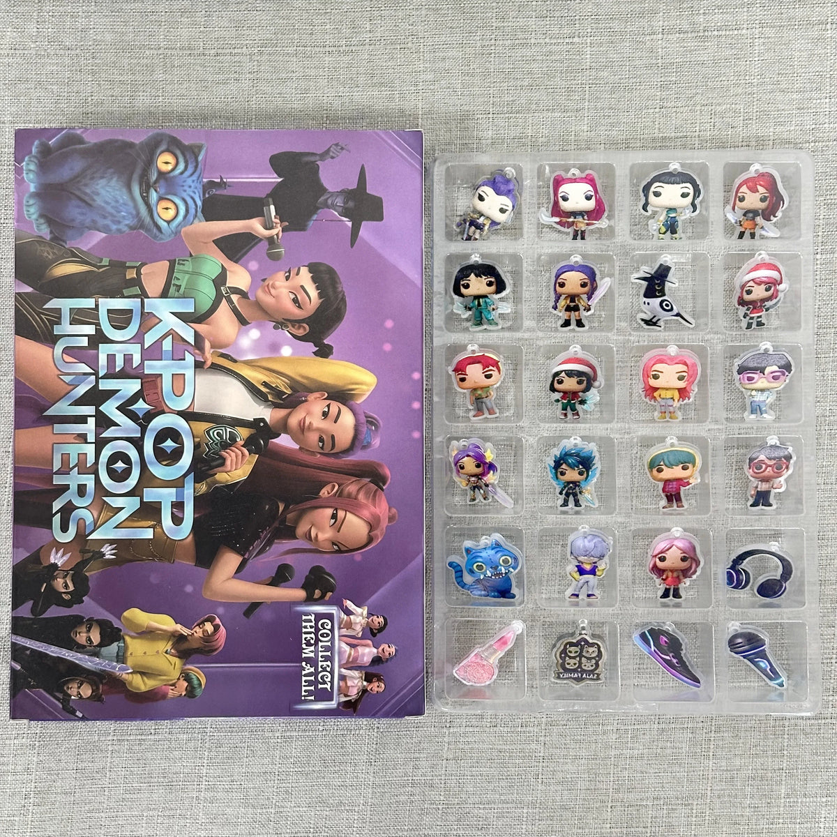 Anime Girls Lumi Mila Zoi Witch Hunter Christmas Advent Calendar Blind Box Toy 24 Days Countdown Pendant New Year's Decor Gifts