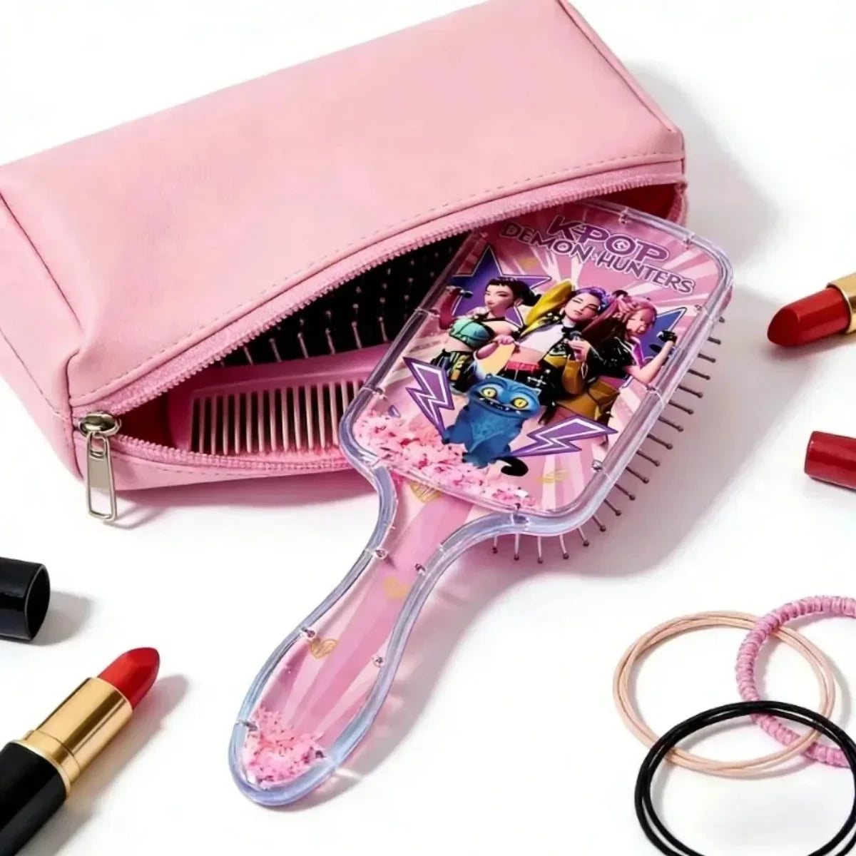 Cute Cartoon Comb Anti Slip Detangling Hair Brush