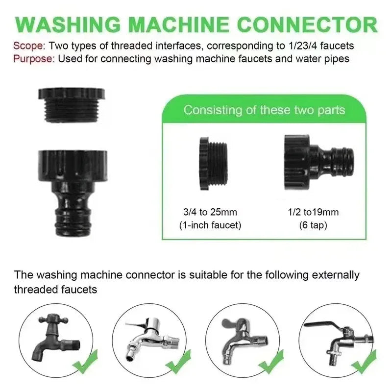 Expandable Magic Hose, High-Pressure Car Wash, 7Water Spraying Functions, Water Gun, Home Garden Watering Hose garden hose