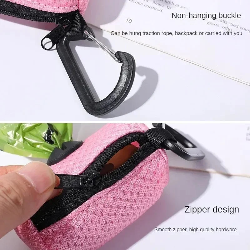 Dog Poop Pickup Bag Holder Pet Supplies Dog Pooper Cleaning Tool Pet Waste Bag Dispenser Dogs Walking Garbage Bags Dispensers