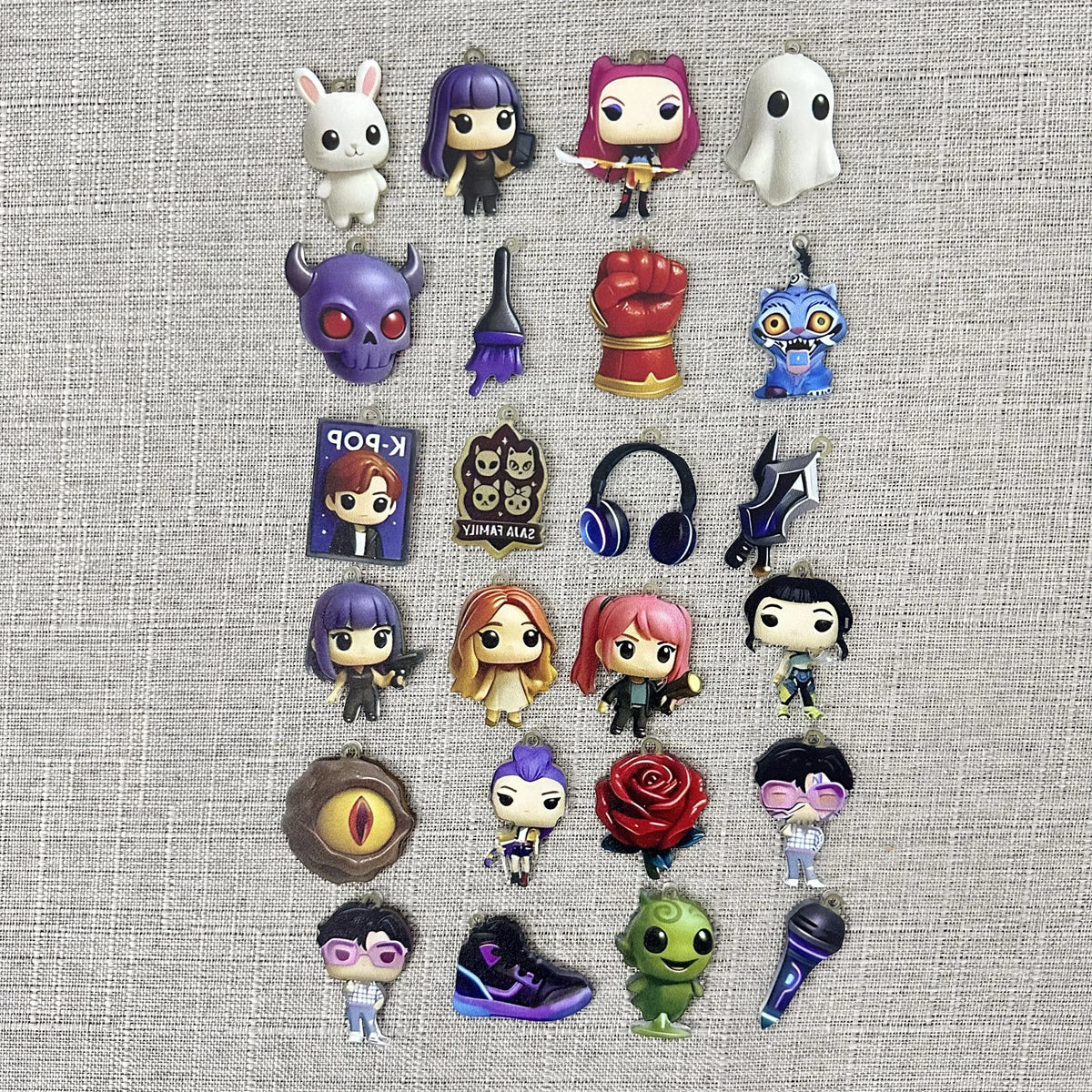 Anime Girls Lumi Mila Zoi Witch Hunter Christmas Advent Calendar Blind Box Toy 24 Days Countdown Pendant New Year's Decor Gifts