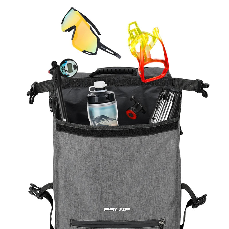 Cycling Bike Luggage Double Side Rear Rack Bike 2 In 1 Trunk Bag Mountain Road Bicycle Tail Seat Pannier Pack Carrier Bike Bag