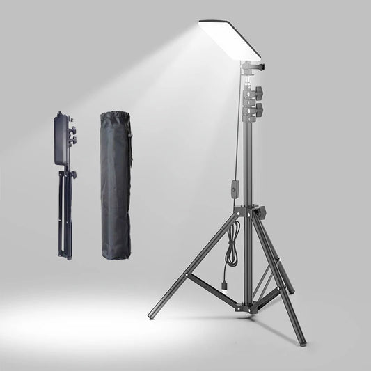 Portable Outdoors Led Work Light USB Tripod Camping Lamp Spotlight SMD Telescopic Pillar Lamps Collapsible Outdoor Picnic Light