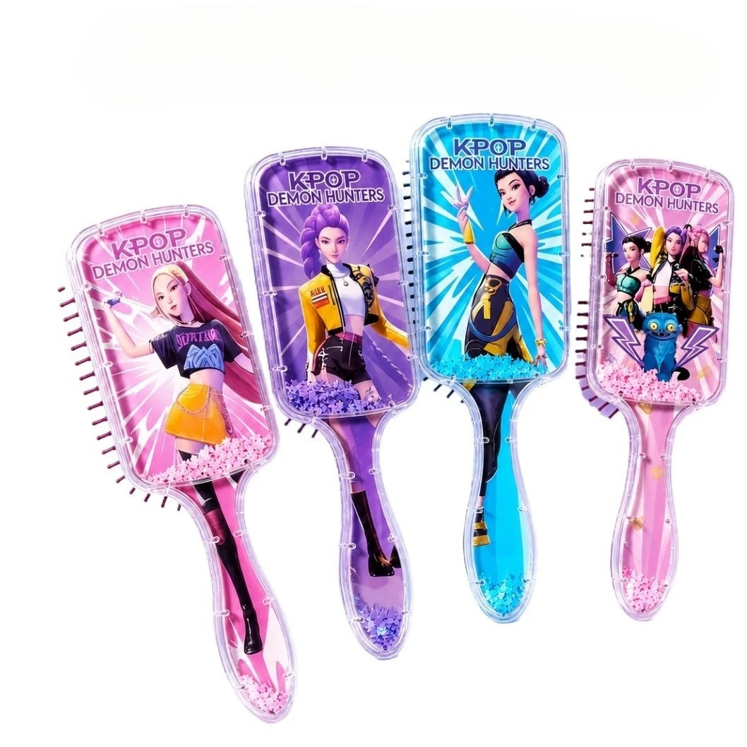 Cute Cartoon Comb Anti Slip Detangling Hair Brush