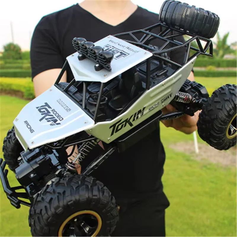 4WD Remote Control Car With Led Lights 2.4G Radio RC Cars - Off-Road Gifts