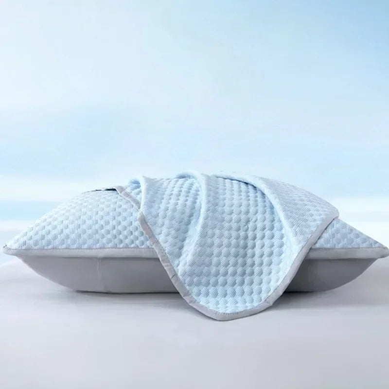 Ice Silk Cooling Pillowcase New 2/1PC Breathable Summer Bedding Washable Pillow Cover 48x74cm Sleepers Air Conditioning Comfort