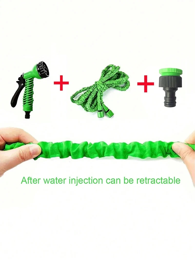 Expandable Magic Hose, High-Pressure Car Wash, 7Water Spraying Functions, Water Gun, Home Garden Watering Hose garden hose