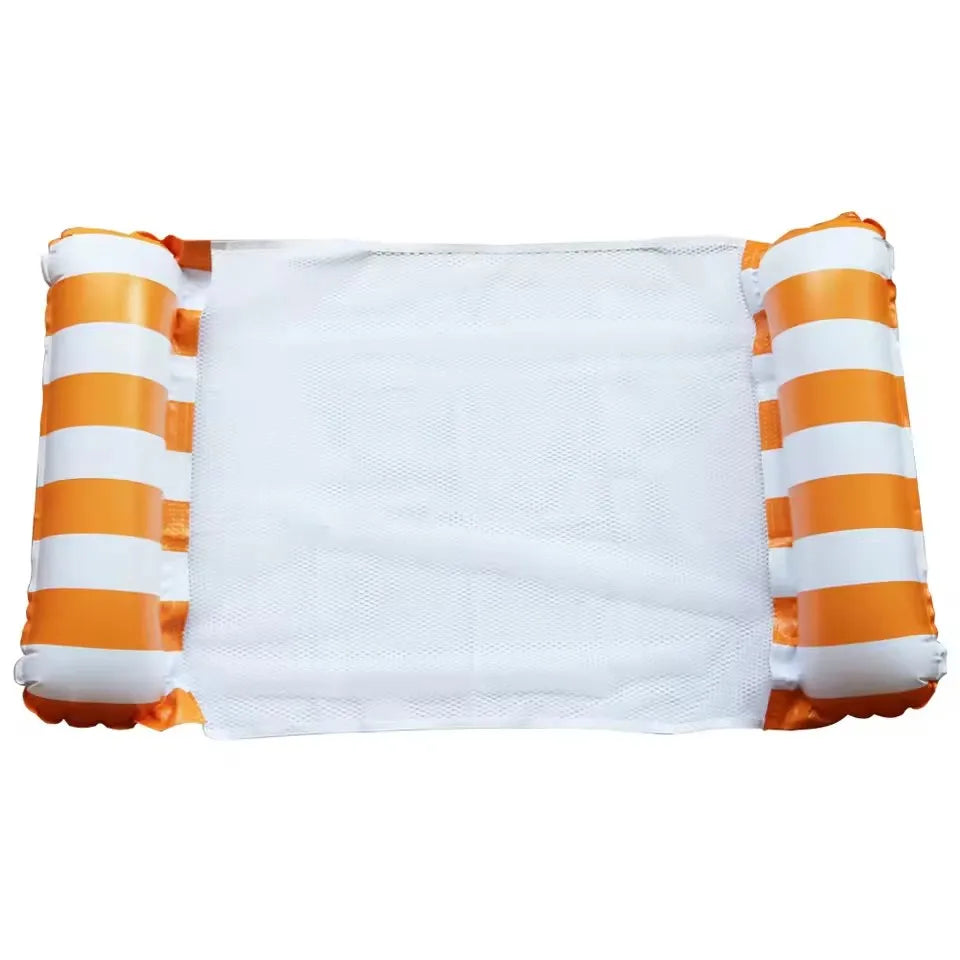 New Water Hammock Recliner Inflatable Floating Swimming Mattress Sea Swim Ring Swimming Pool Party Toy Recliner Swimming