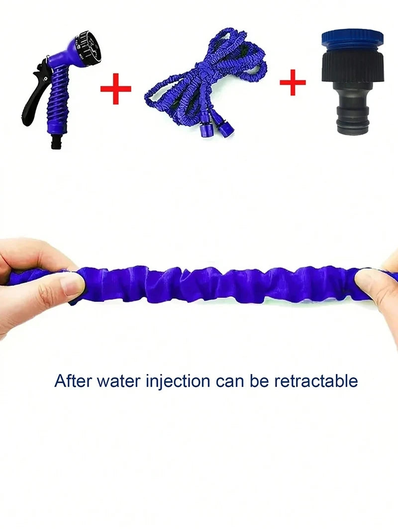Expandable Magic Hose, High-Pressure Car Wash, 7Water Spraying Functions, Water Gun, Home Garden Watering Hose garden hose