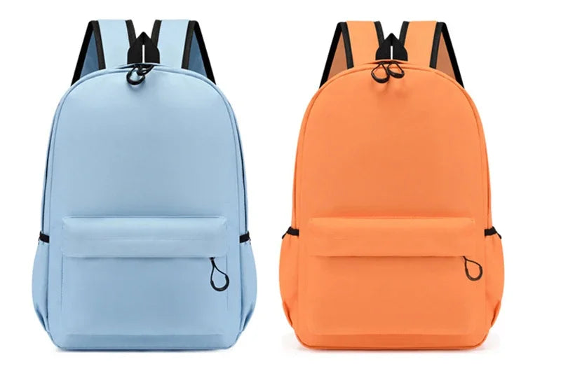 Cute Rose Gold Letter A~Z Kawaii Back To School Backpack for Girl Boy Children Rucksack Fashion Casual School Bags Birthday Gift