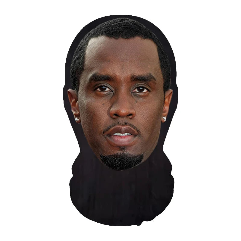3D Funny Pattern Mesh Face Mask Head Cover Party Halloween Cosplay Props UV Protection Shield Ronaldo Pattern