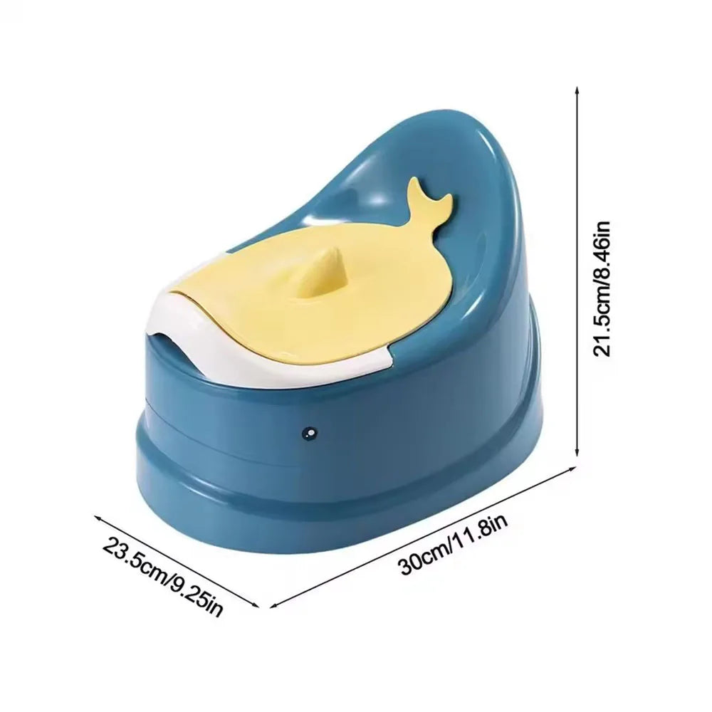 Toddler Potty Baby Toilet Trainer Portable Training Toilet For Travel Stable And Safe Oval Bottom Design Non Slip Potty For