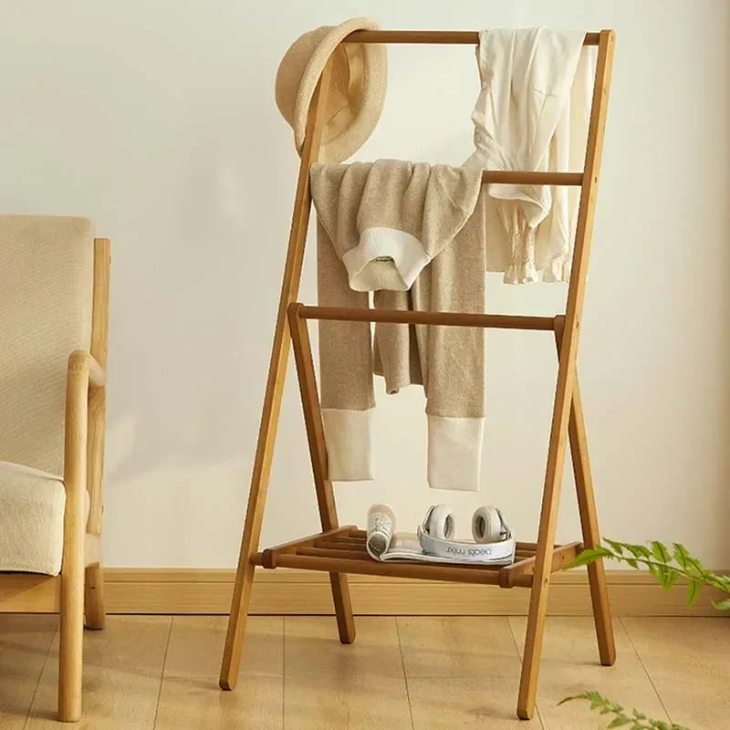 Bedroom Coat Rack Next To Bed Clothes Stand