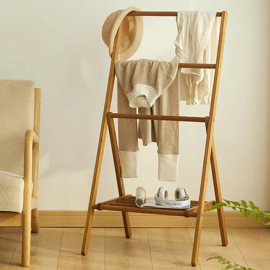 Bedroom Coat Rack Next To Bed Clothes Stand