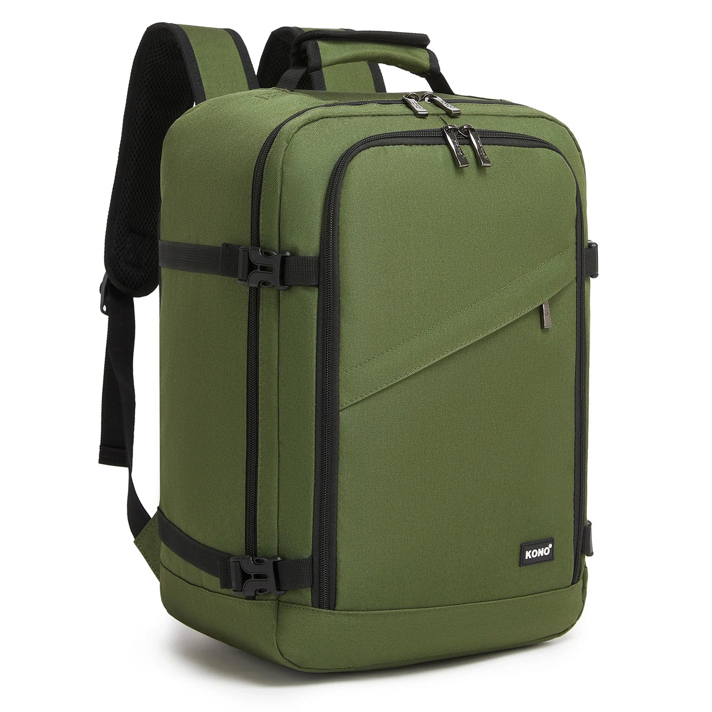 Kono 40x30x20cmRyanair Cabin Backpack Underseat  Carry-On with 15.6" Laptop Compartment - Travel Rucksack