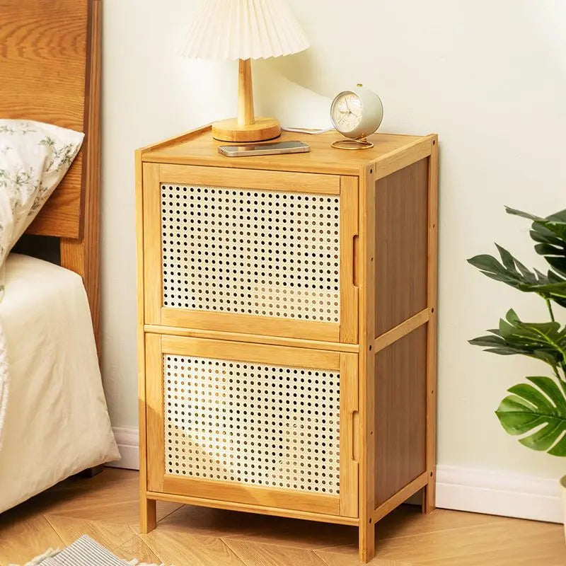 Bedside Table Modern - Solid Wood
