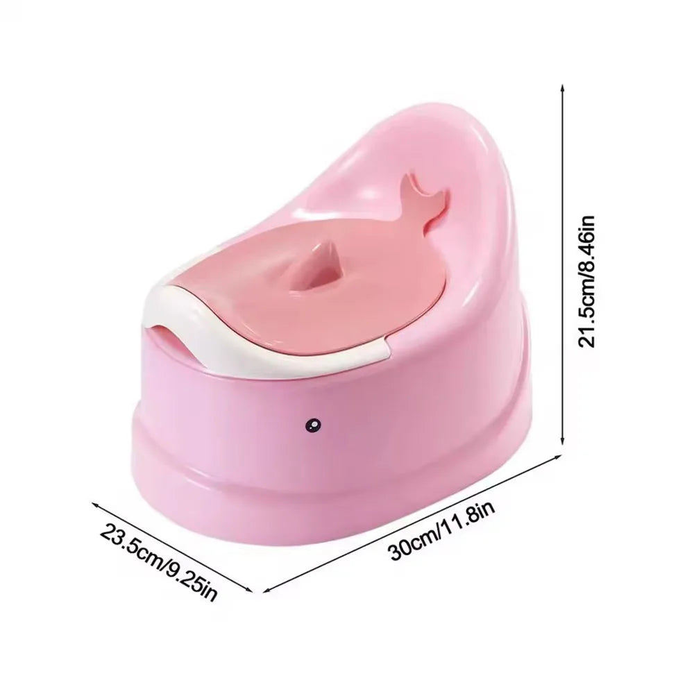 Toddler Potty Baby Toilet Trainer Portable Training Toilet For Travel Stable And Safe Oval Bottom Design Non Slip Potty For