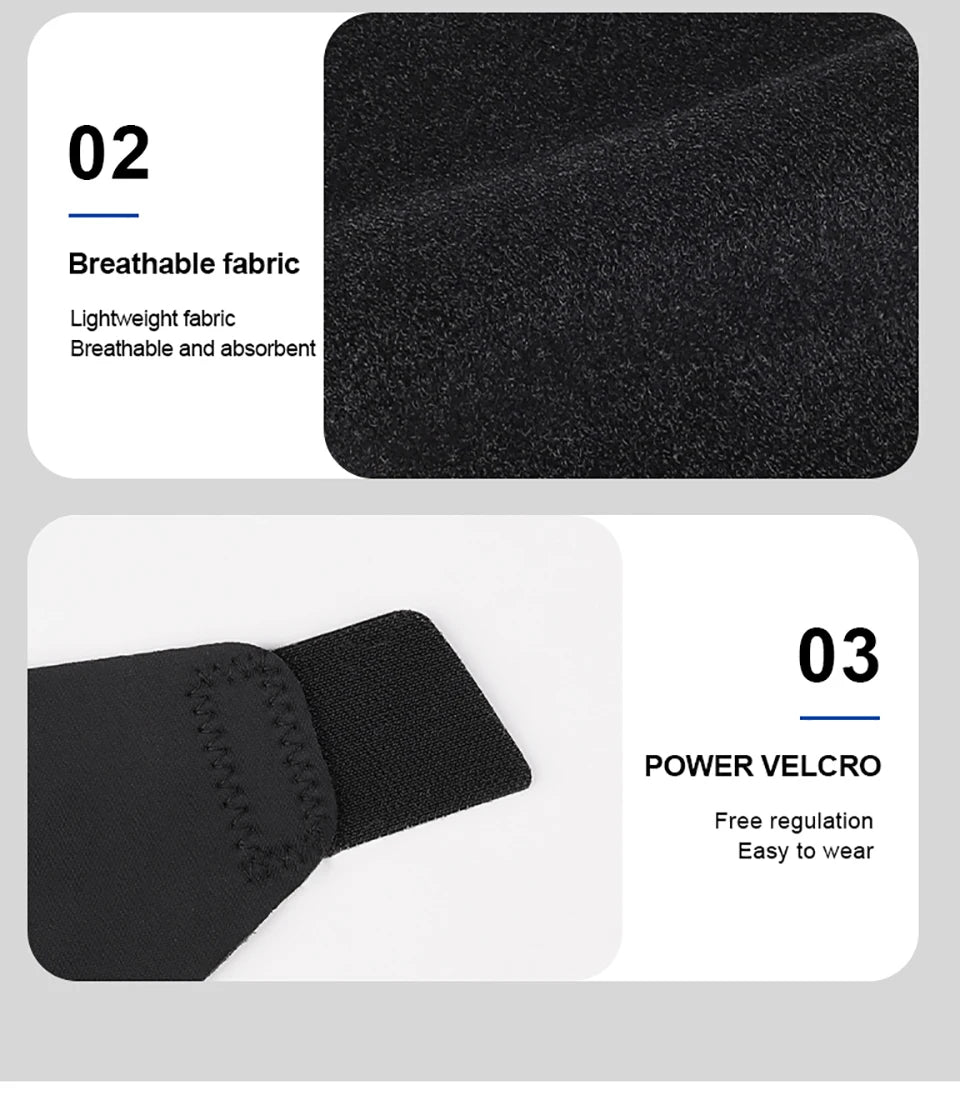 GTUBIKE 1PC Ankle Brace & Elastic Supports for Men and Women,Foot Support Ankle Compression Sleeve,Foot Wrap Ankle Brace Sleeves