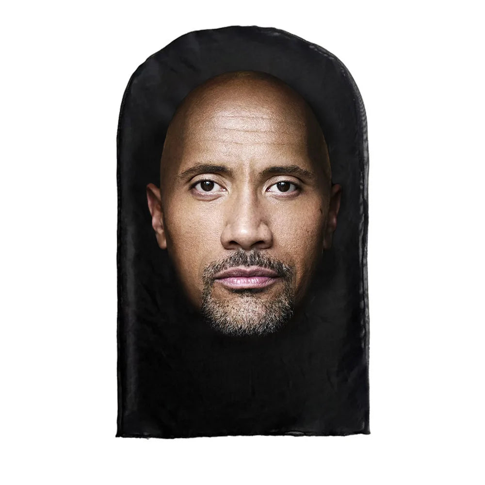 Cosplay 3D Printed Celebrity Stretch Mesh Full Face Mask for Men or Women