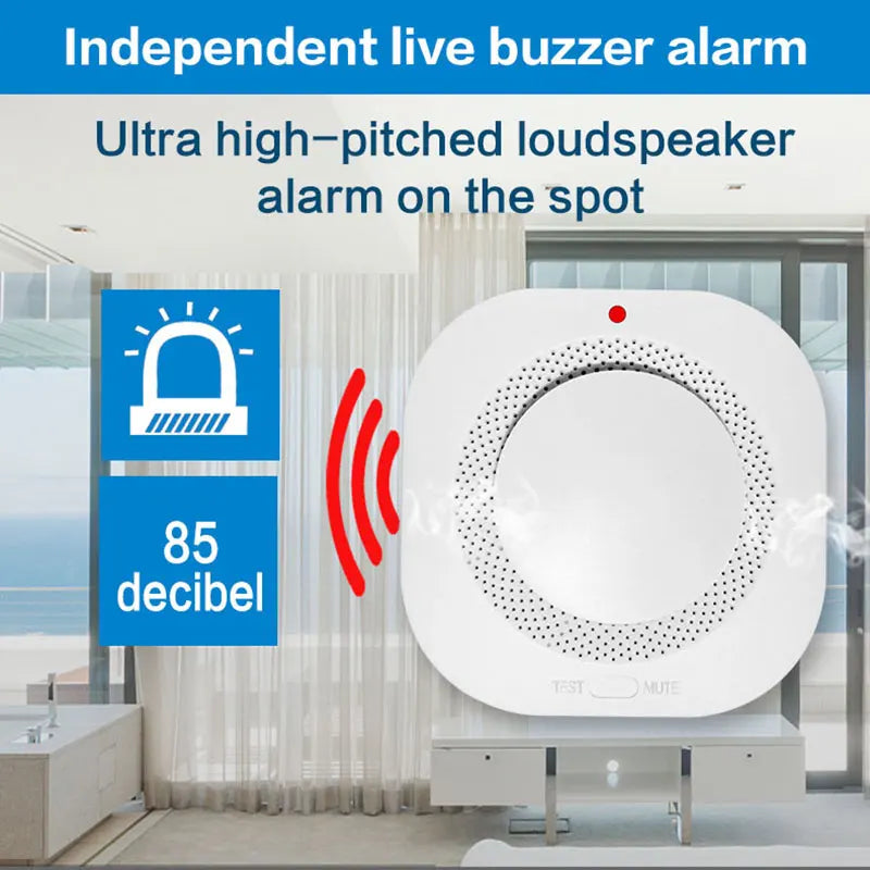 Independent Smoke Detector Sensor For Home