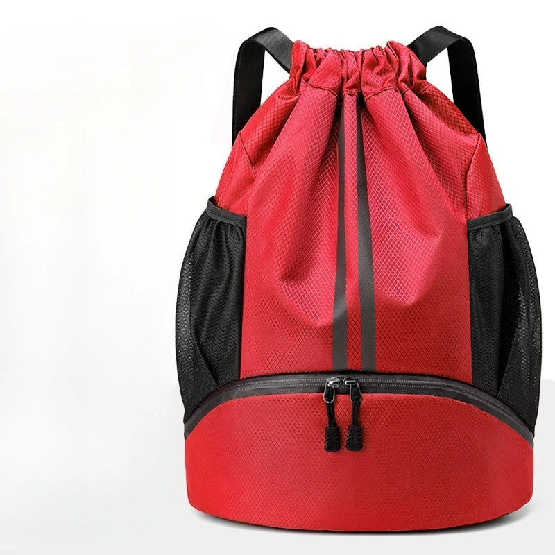 Basketball Football or swimming bag dry wet separation swimsuit storage bag sports backpack training and fitness drawstring