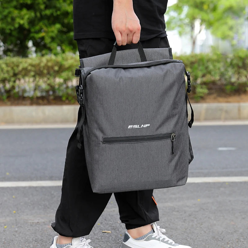 Cycling Bike Luggage Double Side Rear Rack Bike 2 In 1 Trunk Bag Mountain Road Bicycle Tail Seat Pannier Pack Carrier Bike Bag