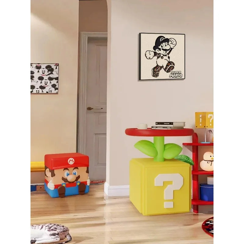 Children's Side Table and Cartoon based Bedroom Bedside Table