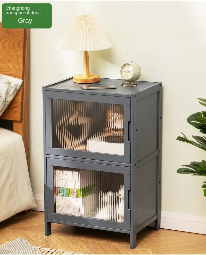 Bedside Table Modern - Solid Wood