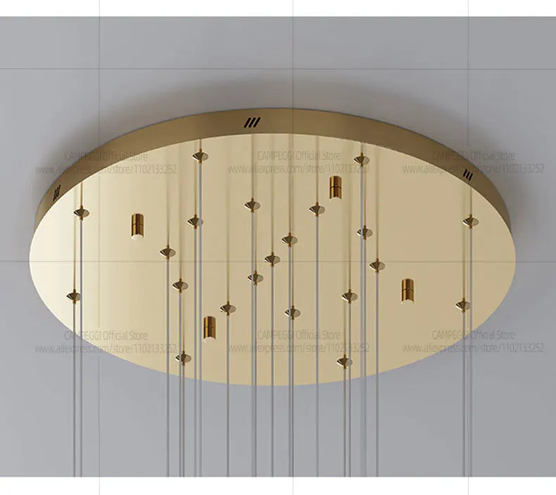 Modern Chandelier Living Room Decor