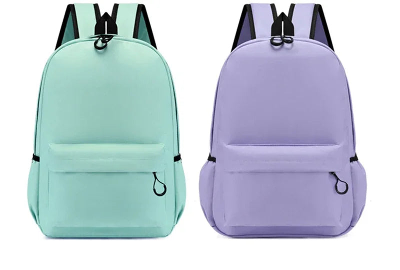 Cute Rose Gold Letter A~Z Kawaii Back To School Backpack for Girl Boy Children Rucksack Fashion Casual School Bags Birthday Gift