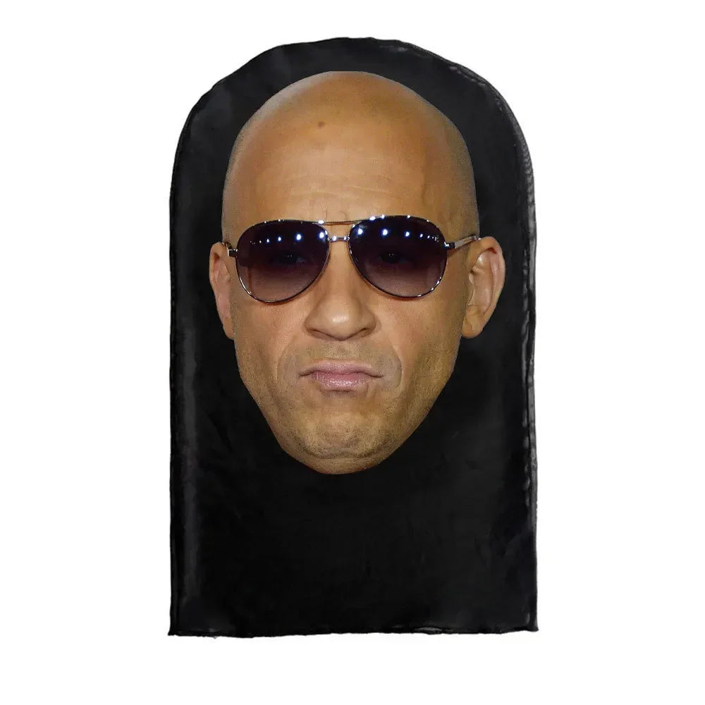Cosplay 3D Printed Celebrity Stretch Mesh Full Face Mask for Men or Women