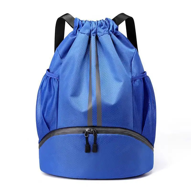 Basketball Football or swimming bag dry wet separation swimsuit storage bag sports backpack training and fitness drawstring