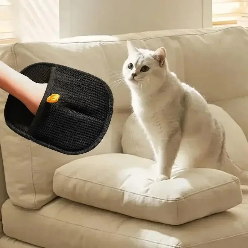 Pet Hair Removal Gloves Depilation Brushing Tools For Dog Cat