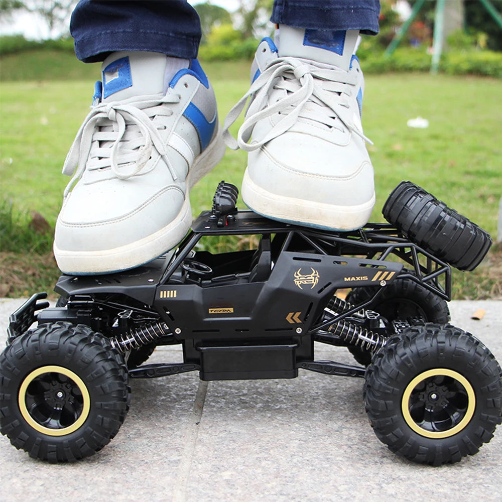 4WD Remote Control Car With Led Lights 2.4G Radio RC Cars - Off-Road Gifts