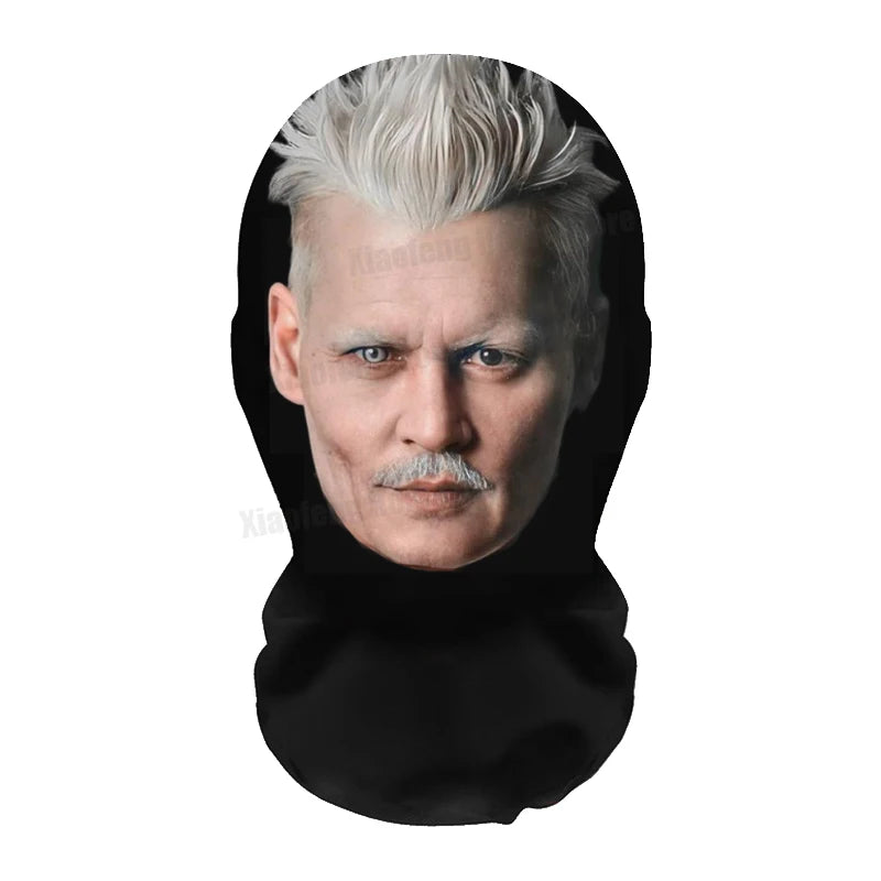 New Realistic 3D Mask Full Face for Women Man Cosplay Accessories Mascaras Halloween Masquerade Mesh Headgear