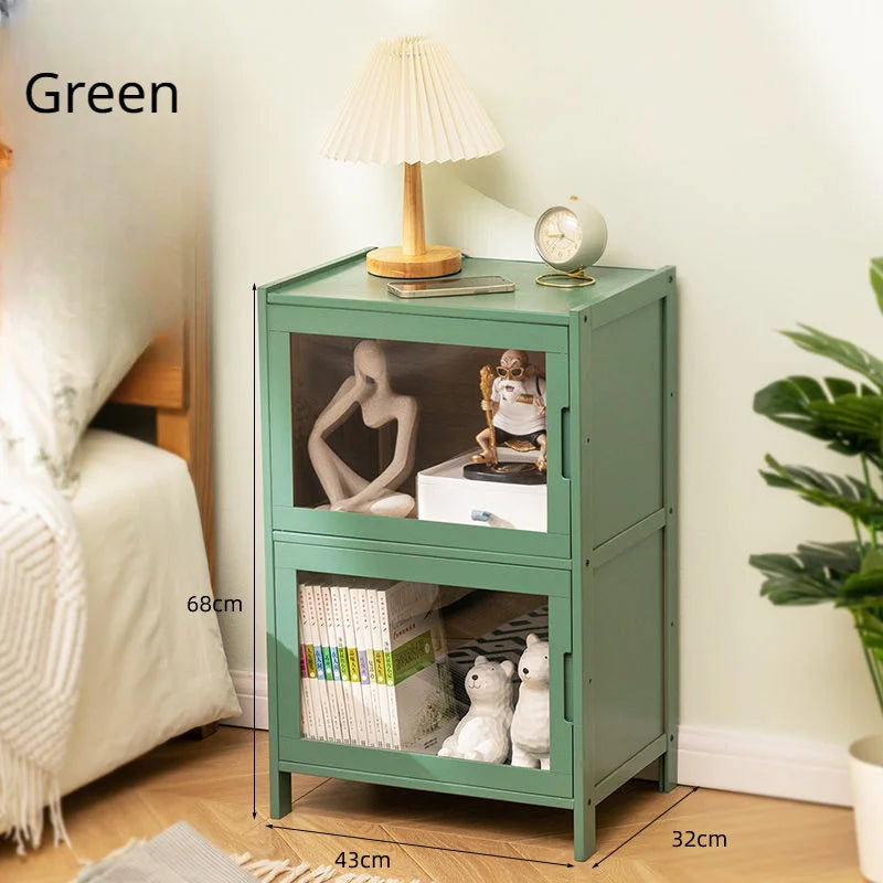 Bedside Table Modern - Solid Wood