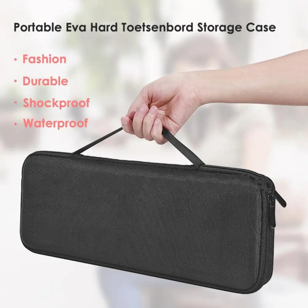Keyboard Storage for Logitech Carry Case Waterproof EVA Protective Bag Case Advanced Wireless Keyboard Case For Logitech MX Keys