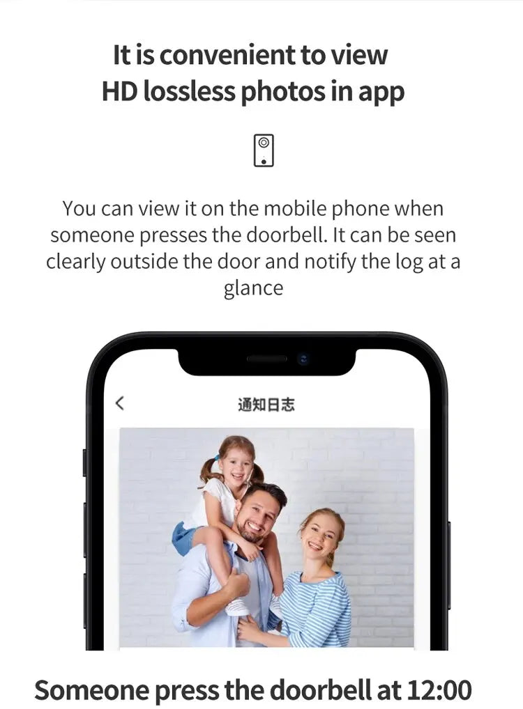 Home Security Video Doorbell: Wireless HD Camera,  Intercom & Voice Feature