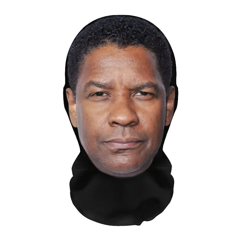 New Realistic 3D Mask Full Face for Women Man Cosplay Accessories Mascaras Halloween Masquerade Mesh Headgear
