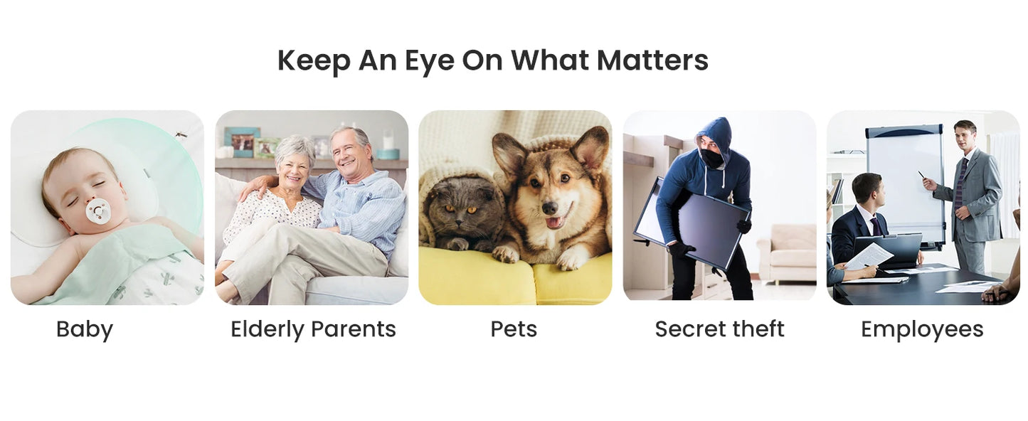 ﻿ Wireless Mini WiFi Security HD Camera Monitoring Detection Security Protection  Night Vision Home Safety Long Battery Life