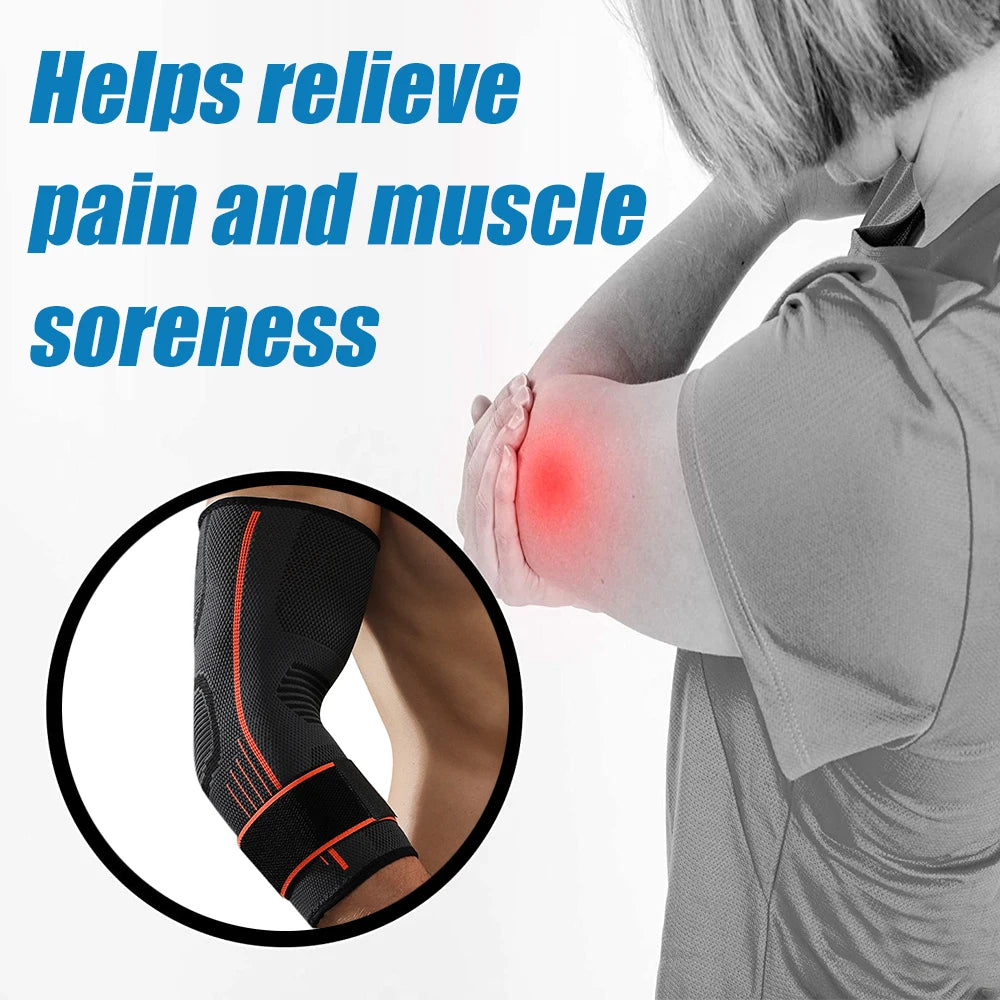 Elbow Brace for Tendonitis & Tennis Elbow,Compression Sleeve for Arthritis,Workouts Reduce Joint Pain During Fitness Activity