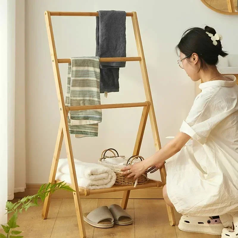 Bedroom Coat Rack Next To Bed Clothes Stand