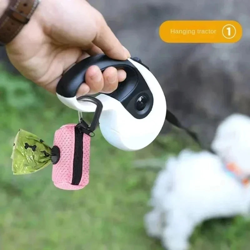 Dog Poop Pickup Bag Holder Pet Supplies Dog Pooper Cleaning Tool Pet Waste Bag Dispenser Dogs Walking Garbage Bags Dispensers