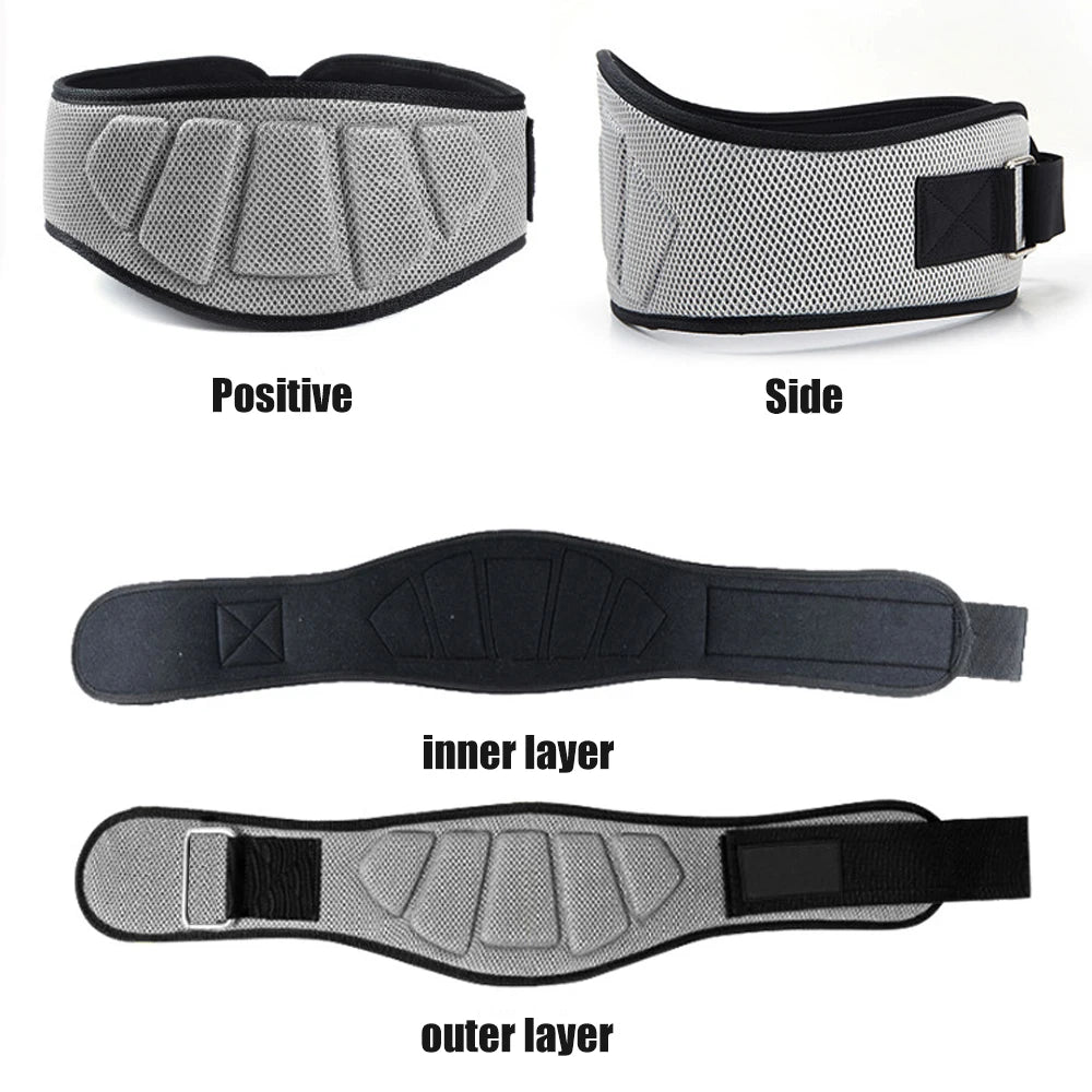 1Pcs Sports Weight Lifting Belts for Men Women - Weight Lifting Core & Lower Back Support Workout Waist Belt for Fitness