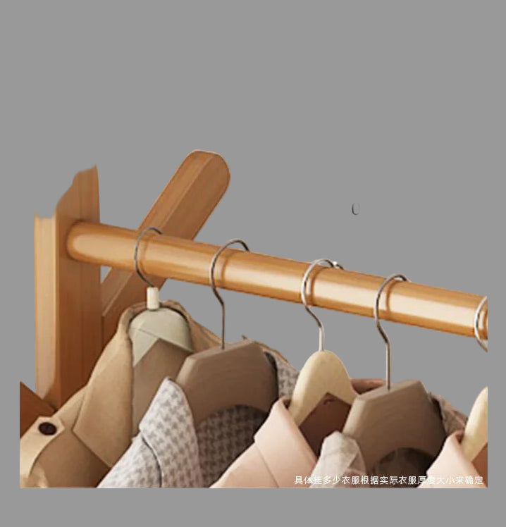 Coat rack floor bedroom hanger household multifunctional storage rack room simple modern bedroom storage cabinet
